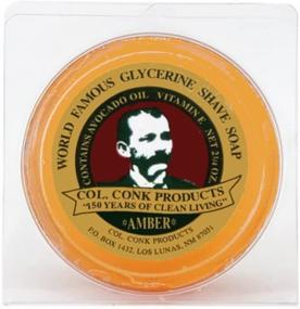 img 1 attached to 🪒 Col. Conk Shave Soap 2.25 oz (Variety 4 Pack): Luxurious and Effective Shaving Experience!