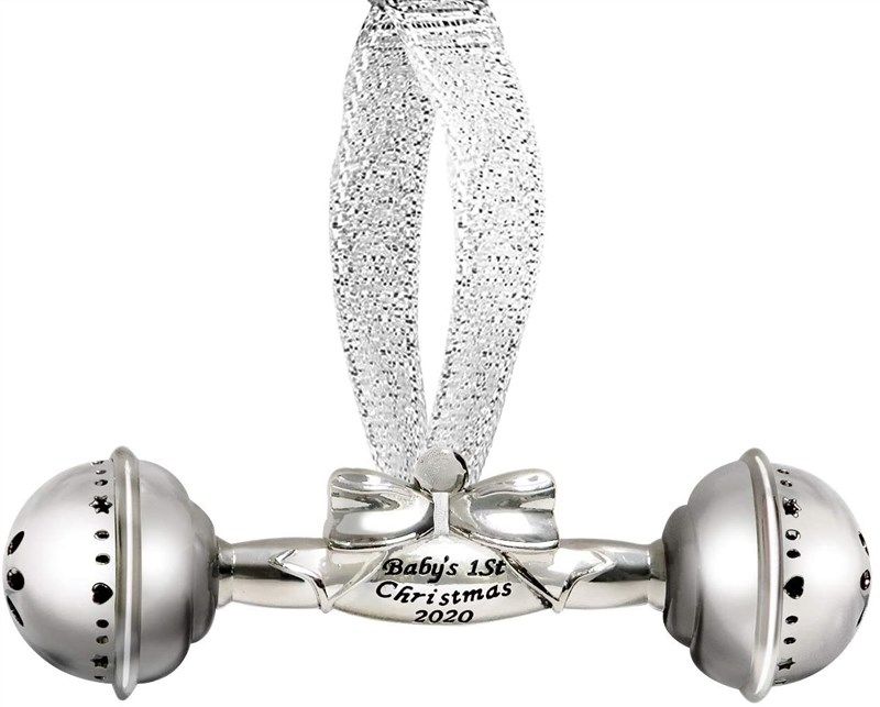 holiday jingle babys christmas ornament 로고