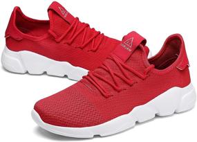 img 2 attached to 👟 PIE Women's Breathable Walking Sneakers: Lightweight Shoes for Athletes