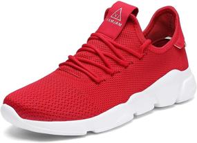 img 4 attached to 👟 PIE Women's Breathable Walking Sneakers: Lightweight Shoes for Athletes