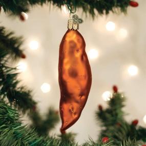 img 3 attached to Vintage-Inspired Sweet Potato Glass Blown Ornaments: Adorn Your Christmas Tree with Old World Charm