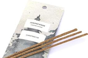 img 4 attached to JUNIPER RIDGE Organic Campfire Incense - Sustainably Sourced Bamboo Sticks - Aromatherapy & Meditation Therapy - No Artificial Fragrance - Christmas Fir Scent - 20 Sticks