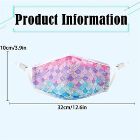 img 3 attached to Top-rated Kids Face Masks: Breathable, Reusable, and Adjustable Ear Loops with Cute Prints - Ideal for Outdoor Activities