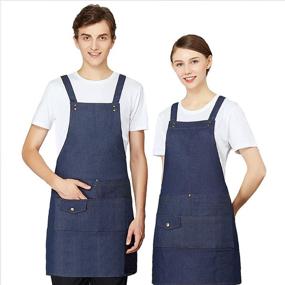 img 2 attached to Джинсовый фартук BEFOY Kitchen Chef