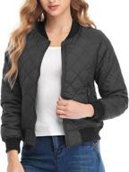 π§₯ dilgul women's quilted sleeves lightweight coats, jackets & vests: stylish women's clothing for every occasion logo