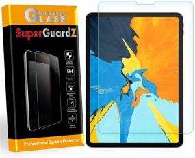 img 4 attached to [2-PACK] Tempered Glass Anti Blue Light Screen Protector for iPad Pro 11 (2021/2020 / 📱 2018) / iPad Air (4th Gen, 2020) / iPad Air 4 - Eye Protection, SuperGuardZ, Anti-Scratch