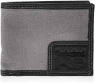 👔 introducing the timberland pro leather billfold charcoal: a stylish and functional wallet for men logo