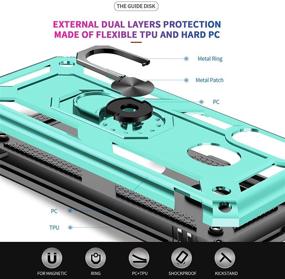 img 1 attached to LeYi Compatible For Samsung Galaxy A20/ A30 Case (Not Fit A20S) With Tempered Glass Screen Protector