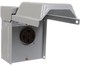 img 1 attached to 🔌 Talon LGP1S 50-Amp Enclosed Receptacle: Outdoor Rated Power Solution