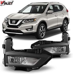 img 4 attached to Противотуманные фары с выключателем и комплектом проводки для Nissan Rogue 2017-2020 от Winjet