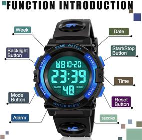 img 3 attached to 🏃 ATIMO Kids Digital Sport Watch: The Ultimate Gift for Active Kids