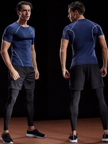 img 1 attached to Neleus Compression Baselayer Athletic Workout