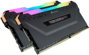 img 4 attached to Corsair Vengeance RGB Pro 32GB (2x16GB) 2666 C16 DDR4 Память для настольных компьютеров - черная, топовая модель: CMW32GX4M2A2666C16.