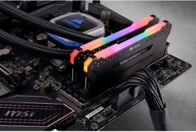 img 2 attached to Corsair Vengeance RGB Pro 32GB (2x16GB) 2666 C16 DDR4 Память для настольных компьютеров - черная, топовая модель: CMW32GX4M2A2666C16.