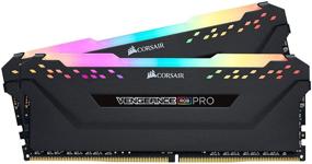 img 1 attached to Corsair Vengeance RGB Pro 32GB (2x16GB) 2666 C16 DDR4 Память для настольных компьютеров - черная, топовая модель: CMW32GX4M2A2666C16.