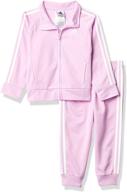 👶 adorable adidas baby-girls classic track set inf: comfortable and stylish toddler activewear logo