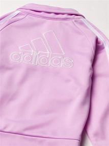 img 3 attached to 👶 Adorable adidas Baby-Girls Classic Track Set Inf: Comfortable and Stylish Toddler Activewear