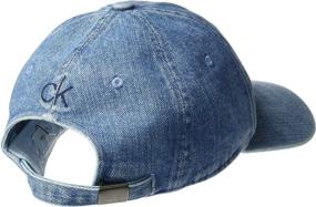 img 1 attached to 🧢 Calvin Klein Men's Logo Baseball Hat - Adjustable Cap