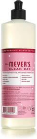 img 1 attached to 🍃 Mrs. Meyer's Clean Day Dishwashing Liquid Dish Soap - Cruelty-Free Formula, Refreshing Peppermint Scent, 16 oz Bottle