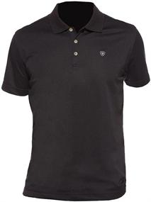 img 2 attached to Ariat Mens Polo Black Medium Men's Clothing