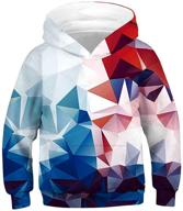 👕 trendy and cozy: lovekider 3d print hoodies for boys and girls, 6-16 years logo