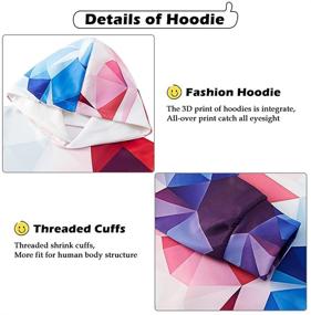 img 1 attached to 👕 Trendy and Cozy: Lovekider 3D Print Hoodies for Boys and Girls, 6-16 Years