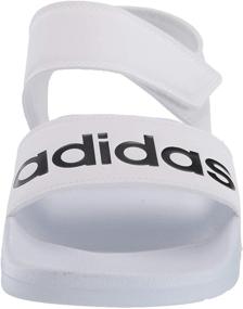 img 3 attached to Adidas Adilette Athletic Sandal Sneaker - White Men's Shoes