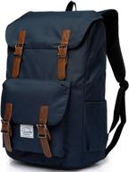 🎒 vaschy men backpack: the ultimate water-resistant hiking daypack for travel and school logo