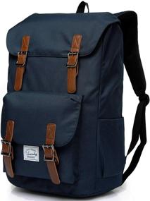 img 4 attached to 🎒 VASCHY Men Backpack: The Ultimate Water-Resistant Hiking Daypack for Travel and School