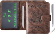 дорожные аксессуары для блокировки бумажника для паспорта логотип