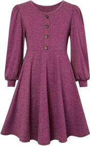 img 3 attached to 👗 Vintage Girls Dresses 10-12 | Trendy Little Girls' Clothing for Dresses