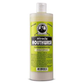 img 4 attached to 🌿 Uncle Harry's Natural Alkalizing Miracle Mouthwash - Adult & Kids Mouthwash for Bad Breath, pH Balanced Oral Care Mouth Wash & Rinse (16 fl oz)