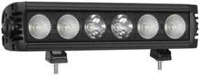 img 4 attached to 💡 Hella 357209001 ValueFit 11" Design Series Light Bar - Top Quality 6 LED/Combo Beam Option