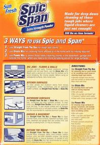 img 2 attached to Spic Span® Extra Strength Powder