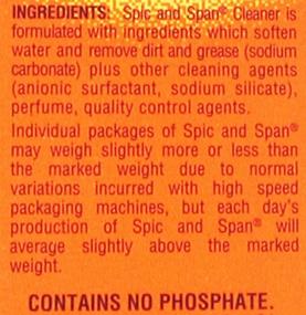 img 1 attached to Spic Span® Extra Strength Powder