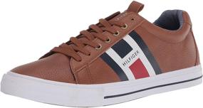 img 4 attached to 👟 Enhance Your Fashion Game with the Tommy Hilfiger TMRANKER Sneaker Cognac Men's Shoes