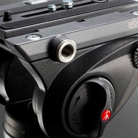 img 2 attached to 🎥 Manfrotto MVH500AH: Lightweight Fluid Video Head for Rapid Camera Connection & Versatile Tripod Support