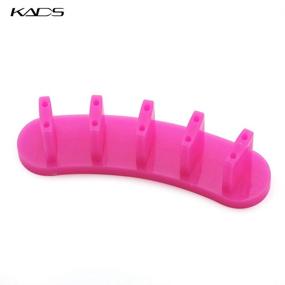 img 2 attached to 💅 KADS 3pcs/set Premium Plastic Nail Art Tips Stand for Practice Training, Display & False Nails Training Tool