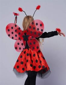 img 3 attached to 🐞 IKALI Ladybug Costume Deluxe Animal: Unleash Your Inner Bug with This Stylish Transformative Outfit!