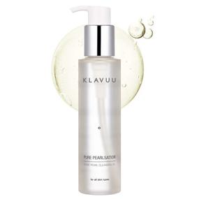 img 4 attached to 💧 Премиум-масло глубокого очищения: KLAVUU Pure Pearlsation Divine Pearl Cleansing Oil 150 мл (5,1 жидк. унц.) - раскрывает сияние кожи, очищает поры и удаляет макияж в один шаг.