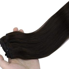 img 1 attached to Muokass Extensions Human Natural Straight