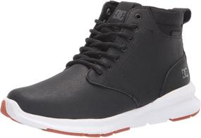 img 4 attached to 👟 Stylish and Trendy: DC Mason Skate Black White Men's Fashion Sneakers