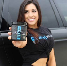 img 2 attached to 🏋️ Elevate Your Workout with eFlow Nutrition Enrage Black: High Stimulant Pre Workout Supplement for Energy, Pumps, and Strength - 3 Flavors - 30 Servings - Sour Watermelon