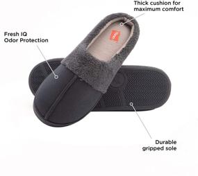 img 3 attached to 👞 Hanes Slipper Indoor Outdoor Protection Boys' Shoes: Versatile Slippers for All-Day Comfort