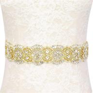 pardecor wedding sash rhinestone applique women's accessories for belts logo