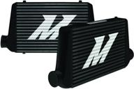 🖤 black mishimoto g-line universal intercooler logo