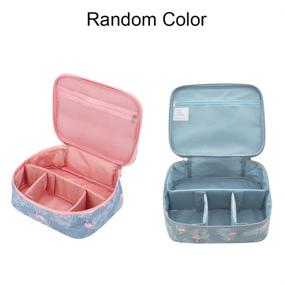 img 3 attached to Portable Waterproof Cosmetic Organizer Multifunctional