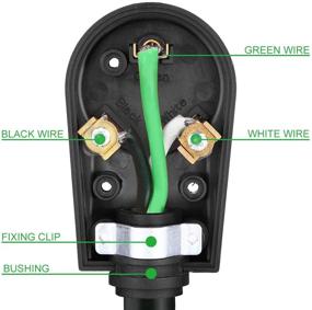 img 1 attached to 🔌 Livtor 30 Amp RV Plug RV Receptacle Camper Plug Replacement Set with Enhanced Grip for Easier Handling (55245)