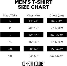 img 3 attached to 🔴 Crimson Comfort: Men's Clothing by Comfort Colors Sleeve 6014 - More than just a Basic