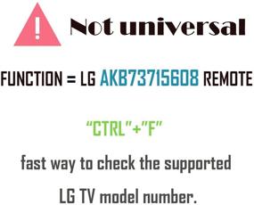 img 3 attached to Замена пульта ДУ LG AKB73715608 для телевизоров 39LN5300, 32LN530B, 42LN5300, 42LN5400, 50LN5400, 47LN5400, 55LN5400, 50LN5200, 32LN5300, 50LN5100, 47LN5200, 55LN5200, 50PN4500 и 50PN6500 - в комплекте 2 GP щелочные батарейки